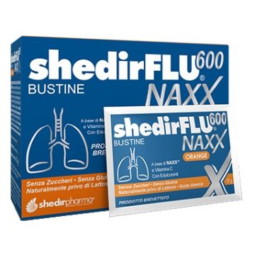Shedirflu 600 naxx arancia senza zuccheri 20 bustine