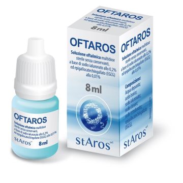 Oftaros soluzione oftalmica 8 ml