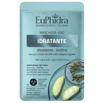 Euphidra maschera viso idratante 1 pezzo