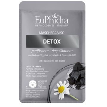 Euphidra maschera viso detox 1 pezzo