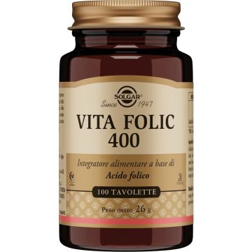 Vita folic 400 100 tavolette
