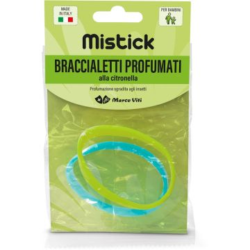 Mistick braccialetti azzurro + verde 2 pezzi