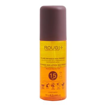 Rougj suntech spf15 bifasico intensificatore abbronzatura 100 ml