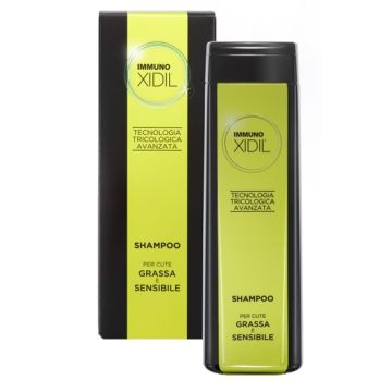 Immuno xidil shampoo cute grassa e sensibile 200 ml
