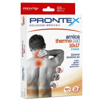 Fascia prontex arnica thermo pad 10 x 17 3 pezzi
