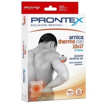 Fascia prontex arnica thermo pad 10 x 17 3 pezzi