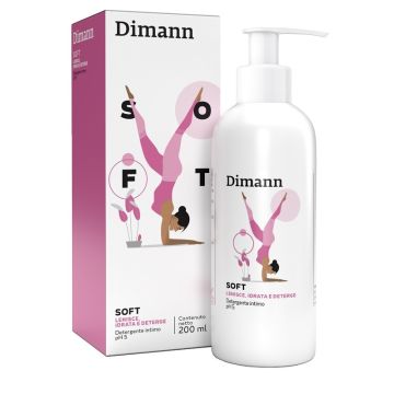 Dimann soft detergente intimo ph 5 200 ml