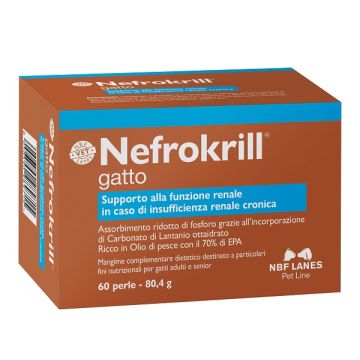 Nefrokrill gatto 60 perle