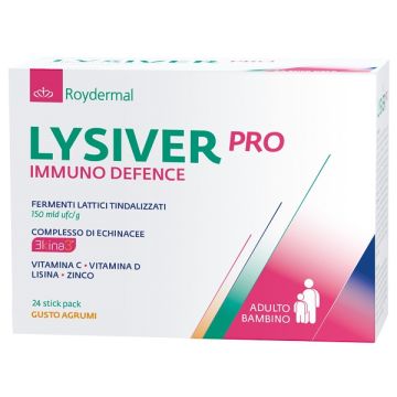 Lysiver pro immuno defence 24 stick pack da 3 g