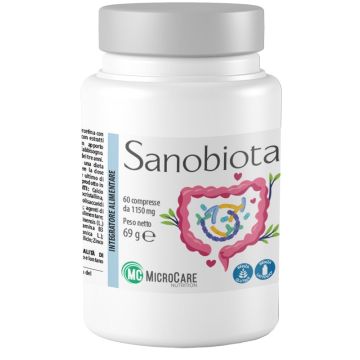 Microcare nutrition sanobiota 60 compresse