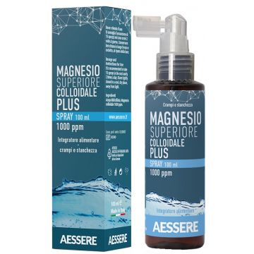 Magnesio superiore colloidale plus spray 1000 ppm 100 ml