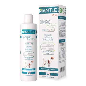 Mantle vet shampoo 2 in 1 250 ml