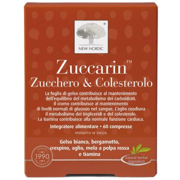 Zuccarin zucchero & colesterolo 60 compresse