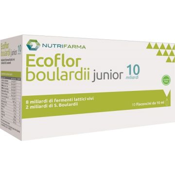 Ecoflor boulardii junior 10 miliardi 10 flaconcini da 10 ml
