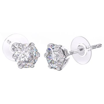 Bjt394 orecchino queen charlotte 5mm stainless steel