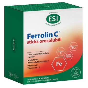 Esi ferrolin c 30 stick orosolubili