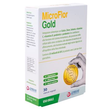 Microflor gold 30 capsule vegetali