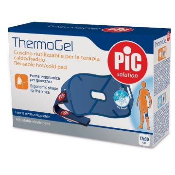 Thermogel ginocchio fascia 17x30 cm itc