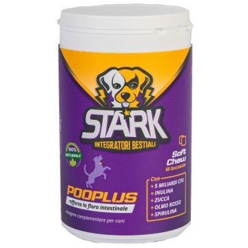 Stark integratori bestiali pooplus 60 soft chew