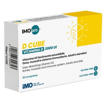 Imopro d cube 30 compresse 600 mg