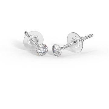 Bjt401 orecchini crystal/swarovski 3mm stainless steel