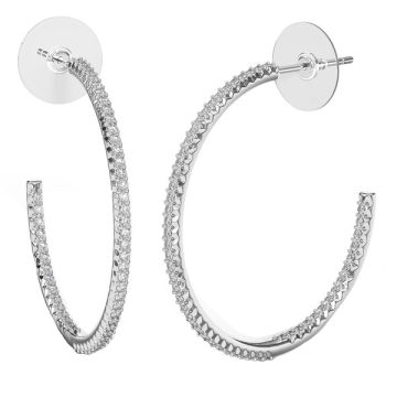 Bjt409 orecchini lioria 32mm stainless steel