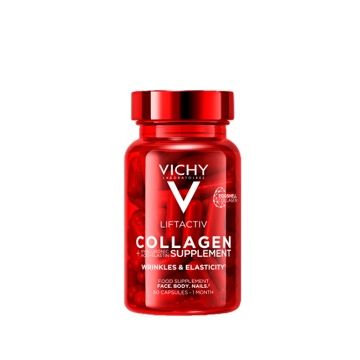 Vichy liftactiv collagen supplement wrinkles & elasticity 60 capsule