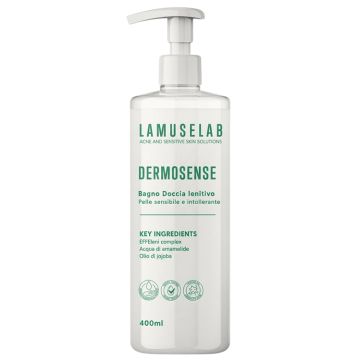 Lamuselab dermosense bagno doccia pelle sensibile 400 ml