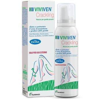 Viviven crackling mousse gambe pesanti 150 ml