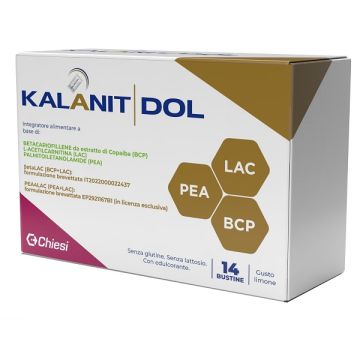 Kalanit dol gusto limone 14 bustine senza glutine senza lattosio con edulcorante