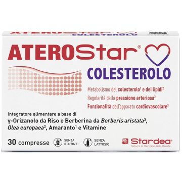 Aterostar colesterolo 30 compresse