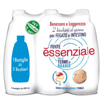 Fonte essenziale pet 6 x 400 ml