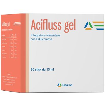 Acifluss gel 30 stick da 15 ml con edulcorante