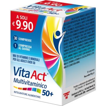 Vita act multivitaminico 50+ 30 compresse