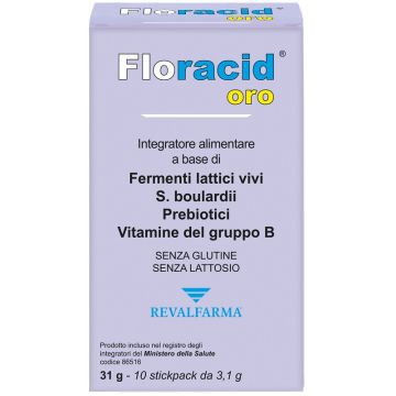 Floracid orosolubile 10 stickpack