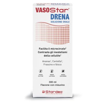 Vasostar drena 300 ml con edulcorante