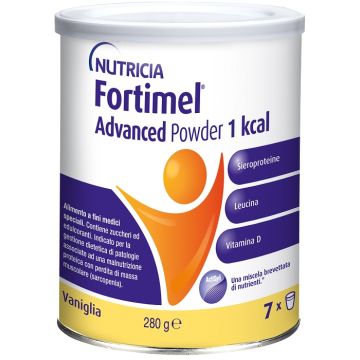 Nutricia fortimel advanced powder 1 kcal vaniglia 280 g
