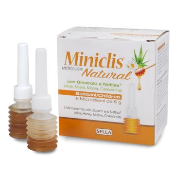 Miniclis natural md bambini 6 pezzi