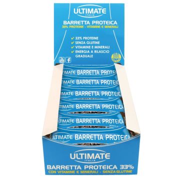 Ultimate barretta proteica caffe' 24 pezzi da 40 g