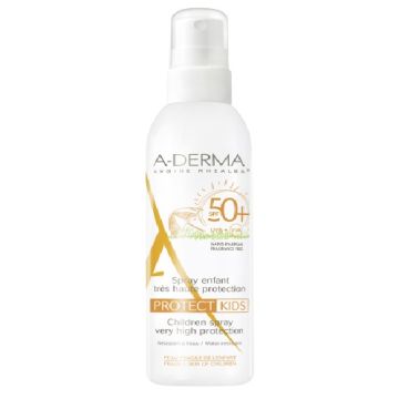 Aderma a-d protect kids spray bambino 50+ 200 ml