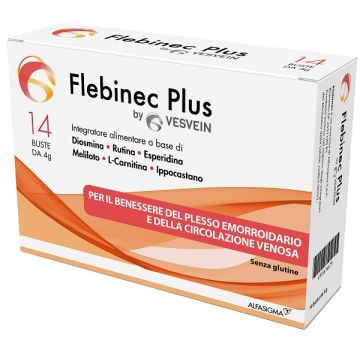 Flebinec plus 14 bustine 4 g