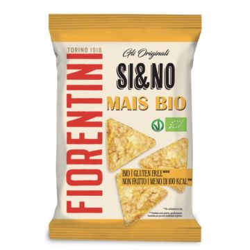 Bio si&no gallettine di mais triangolari multipacco 6 confezioni da 20 g