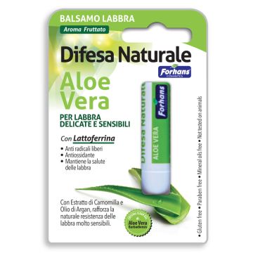 Forhans balsamo labbra difesa naturale aloe vera