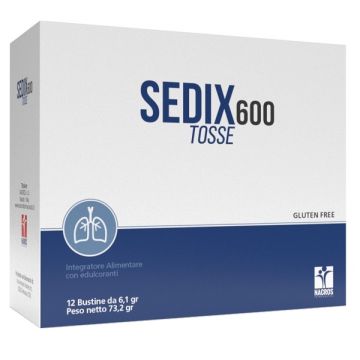 Sedix 600 tosse 12 bustine da 6,1 g
