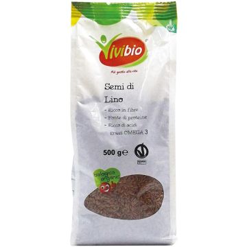 Semi di lino vivibio 500 g