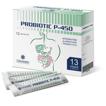 Probiotic p-450 12 stick monodose 10 ml