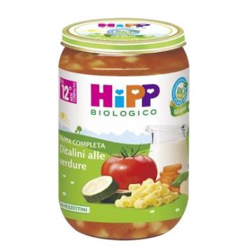 Hipp bio ditalini alle verdure 250 g