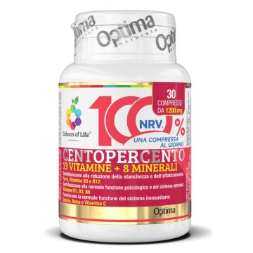 Colours of life centopercento 30 compresse 1200 mg