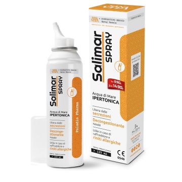 Spray nasale ipertonico sanavita salimar 125 ml