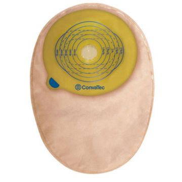 Sacca per colostomia esteem+ fondo chiuso pretagliato 50 mm con finestra standard 30 pezzi